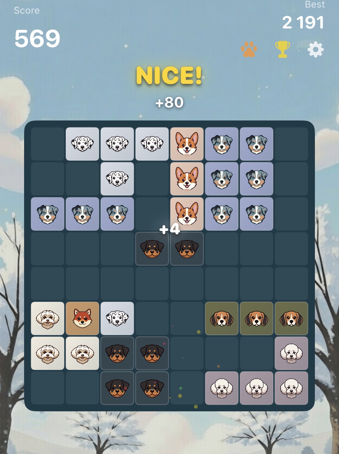 Doggo Blocks - Puzzle Game with Adorable Dog Breeds